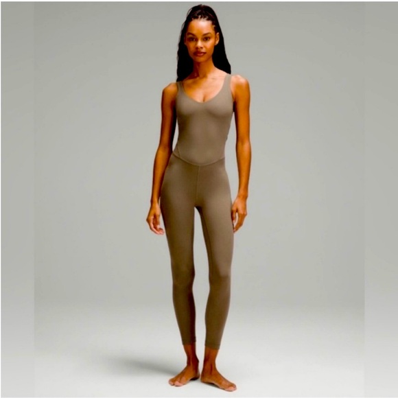 NWT Lululemon Align Bodysuit 25” | Nomad | Size: 2 - Picture 1 of 5